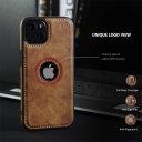 iPhone 11 Pro Θήκη Κινητού από Οικολογικό Δέρμα - Back Leather Case Brown - Image 4