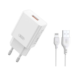 Φορτιστής XO-L127 με Καλώδιο - Fast Charger Adapter USB to iPhone