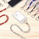 Μακρύ Λουράκι Λαιμού για Κινητό Ασημί - Smartphone Chain Silver - Image 2