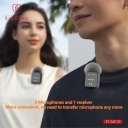 Ασύρματο Μικρόφωνο Collar Clip 3 σε 1 Earldom MC13 Μαύρο - Image 5