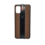 Back Case Cloth Pattern with ring for Samsung Galaxy A51 Brown - Θήκη προστασίας με δαχτυλίδι στην πλάτη Καφέ - OEM