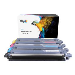 Brother TN241 - TN245 Toner Pack - Σετ Συμβατά Τόνερ