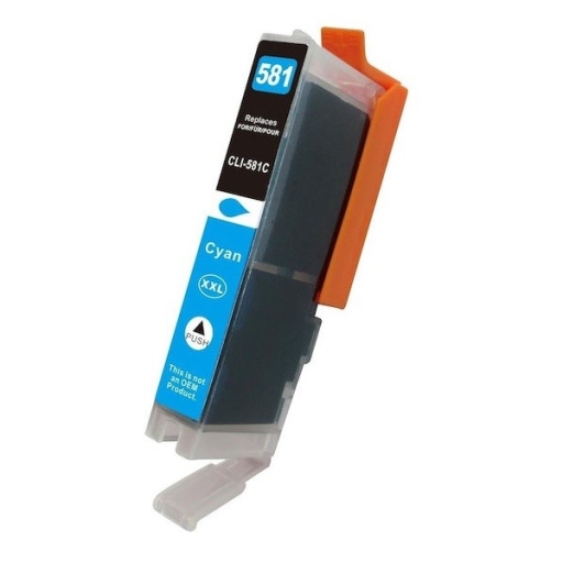 Canon CLI-581 XL Cyan - Κυανό Συμβατό Μελάνι Εκτυπωτή
