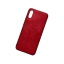 DEER CLOTH BACK CASE FOR SAMSUNG GALAXY A02 - RED