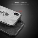 DEER CLOTH BACK CASE FOR SAMSUNG M21- BROWN - Image 3