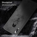 DEER CLOTH BACK CASE FOR SAMSUNG M31- GREY - Image 3