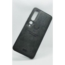 DEER CLOTH BACK CASE FOR XIAOMI Mi 10 - BLACK - Image 2