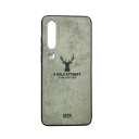 DEER CLOTH BACK CASE FOR XIAOMI Mi 10 - GREY - Image 1