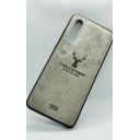 DEER CLOTH BACK CASE FOR XIAOMI Mi 10 - GREY - Image 2