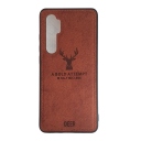 DEER CLOTH BACK CASE FOR XIAOMI Mi Note 10 Lite - BROWN - Image 1