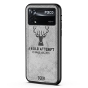 DEER CLOTH CASE WITH CAMERA PROTECTION FOR XIAOMI POCO X4 PRO 5G - ΓΚΡΙ - Image 5