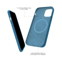 iPhone 12 Pro Max Δερμάτινη Θήκη MagSafe Animation - Luxuri Leather Case Black - Image 2