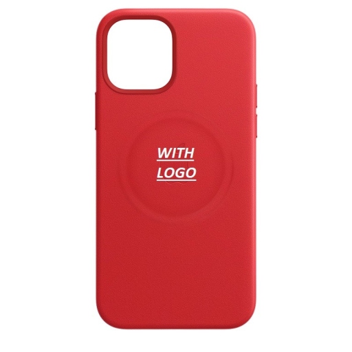 iPhone 12 Pro Max Δερμάτινη Θήκη MagSafe Animation - Luxuri Leather Case Red