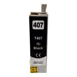 Epson 407XL Black - Μαύρο Συμβατό Μελάνι Εκτυπωτή (45ml)