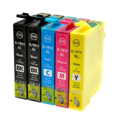 Epson T1811 - T1814 XL Pack - Σετ Συμβατά μελάνια Εκτυπωτή