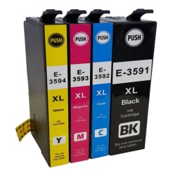 Epson T3591-Τ3594 XL Pack - Σετ Συμβατά Μελάνια Εκτυπωτή