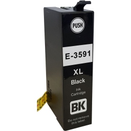 Epson T3591 XL Black - Μαύρο Συμβατό Μελάνι Εκτυπωτή