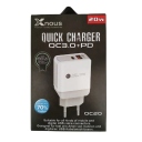 Φορτιστής Οικιακός Xnous QC20 USB 3 - PD 20W Λευκός - Image 2
