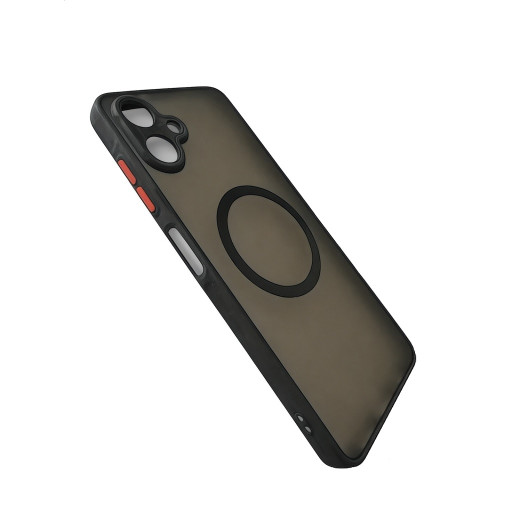 Samsung Galaxy A06 Θήκη Magnetic Case Black - Red