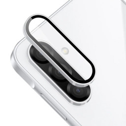 Samsung Galaxy A17 Προστασία Κάμερας - Full Camera Silver Lens