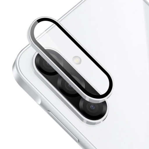 Samsung Galaxy A17 Προστασία Κάμερας - Full Camera Silver Lens