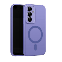 Θήκη Samsung Galaxy A17 Ματ Λιλά – Με MagSafe Ring & Ενισχυμένη Προστασία Κάμερας
