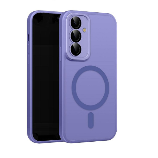 Θήκη Samsung Galaxy A17 Ματ Λιλά – Με MagSafe Ring & Ενισχυμένη Προστασία Κάμερας