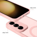 Θήκη Samsung Galaxy A17 Matte Ροζ – Με MagSafe Ring & Ενισχυμένη Προστασία Κάμερας - Image 2