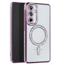 Samsung Galaxy A17 Μωβ Θήκη Glitter & Strass Style - Image 1