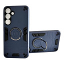 Θήκη Armor με Stand για Samsung Galaxy S25 Plus – Μπλε - Image 1