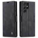 Galaxy S25 Ultra Δερμάτινη Θήκη Μαύρη Μαγνητική Book - Image 1
