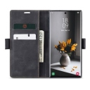 Galaxy S25 Ultra Δερμάτινη Θήκη Μαύρη Μαγνητική Book - Image 4
