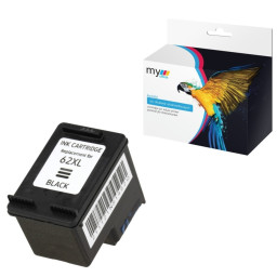 MyOffice HP 62XL Μαύρο Συμβατό Μελάνι Εκτυπωτή (1000 σελ. )