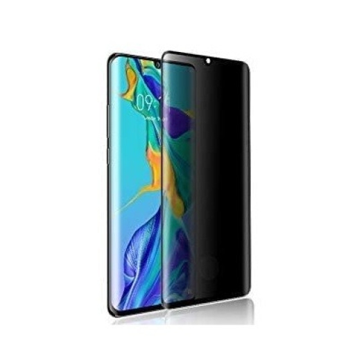Huawei P30 Pro Privacy Full Curved Tempered Glass Screen Protection Anti-Spy- Απόρρητο Προστατευτικό Οθόνης Φιμέ