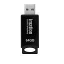 USB Flash Drive Imation OD33 64GB, USB 2.0 Μαύρο - Image 1