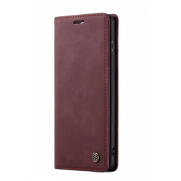 iPhone 11 Pro Δερμάτινη Θήκη Κινητού Μαγνητική - Mobile Case Leather Book CaseMe Plum