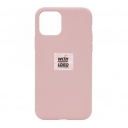 iPhone 11 Pro Max Θήκη Σιλικόνης - Back Case Silicone Pink Sand - Image 1