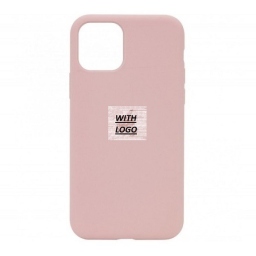 iPhone 11 Pro Max Θήκη Σιλικόνης - Back Case Silicone Pink Sand