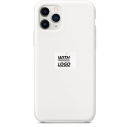 iPhone 11 Pro Max Θήκη Σιλικόνης - Back Case Silicone White