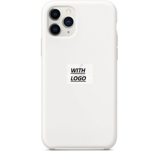 iPhone 11 Pro Max Θήκη Σιλικόνης - Back Case Silicone White