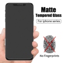 iPhone 11 Pro Tempered Glass Full Protection Matte Anti-Finger - Ματ Τζάμι Πλήρους Προστασίας Οθόνης Κινητού - Image 2