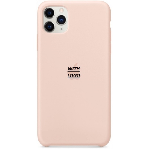 iPhone 11 Pro Θήκη Σιλικόνης - Back Silicone Case Pink Sand