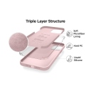 iPhone 11 Pro Θήκη Σιλικόνης - Back Silicone Case Rose - Image 3