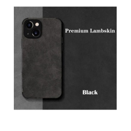 iPhone 11 Θήκη με Προστασία Κάμερας Lampskin Leather Back Case Black