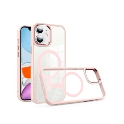 iPhone 11 Θήκη Κινητού MagSafe - Back Case Pink Frame