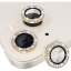 iPhone 12 Mini Προστασία Κάμερας Στρας Χρυσαφί - Camera Protector Ring Lens Gold