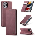 iPhone 12 Pro Δερμάτινη Θήκη Μαγνητική CaseMe Plum - Image 2