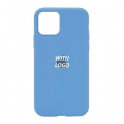 iPhone 12 Pro Θήκη Σιλικόνης Denim Blue - Back Case Silicone