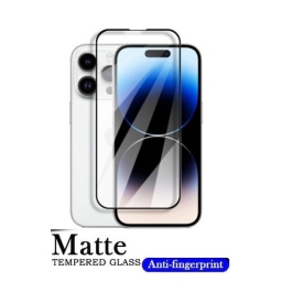 iPhone 14 Pro Anti-Fingerprint Ματ Tempered Glass