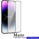 iPhone 14 Pro Max Anti-Fingerprint Screen Glass Ματ - Image 1